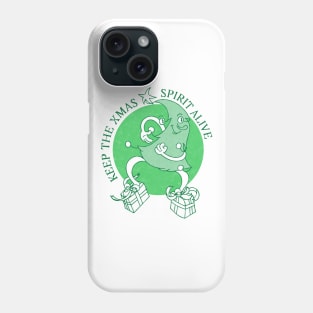 RETRO XMAS CARTOON | Keep the xmas spirit alive Phone Case