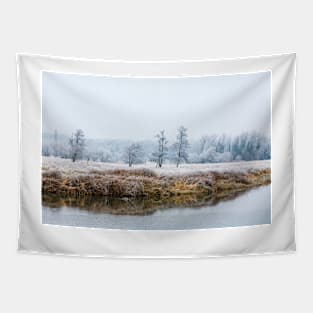 Surrey Winter Landscape Tapestry