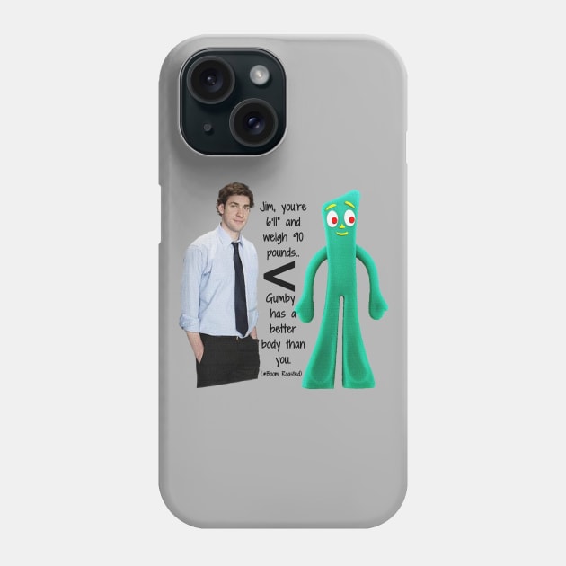 The Office - Boom Roasted (Jim Halpert) Phone Case by OfficeBros