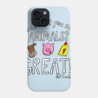 EJ Cooks: Can I Feed You Some Animals? Phone Case