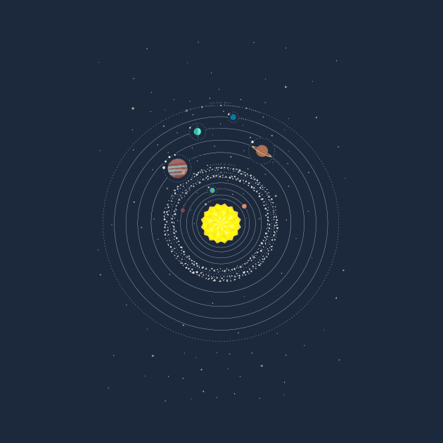 Solar System by scarriebarrie