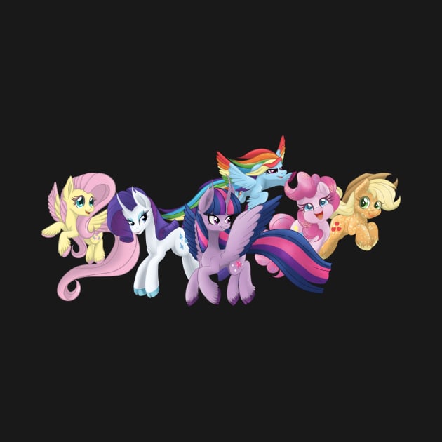 My Little Pony Mane Six by Boyanton Designs