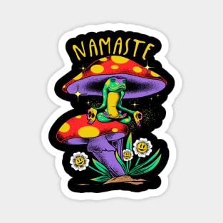 Namaste Mushroom World Magnet