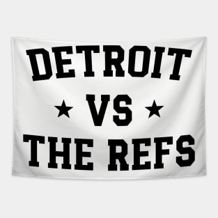 Detroit Vs The Refs v2 Tapestry