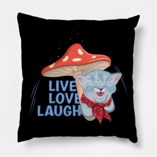 Live Love Laugh Pillow