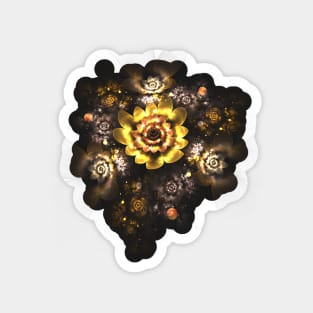 Golden roses Magnet