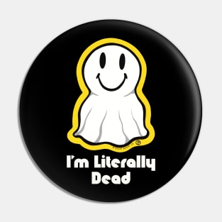 Smiley Boo Pin