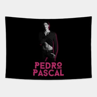 Pedro pascal\\retro fan art Tapestry