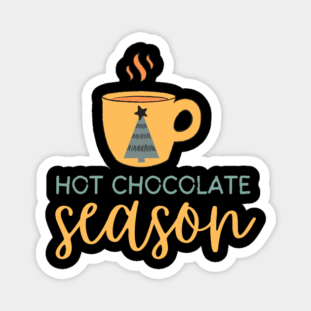 Hot Chocolate Season Magnet by The WYLD Tribe