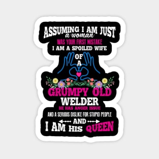 Grumpy Old Welder Magnet