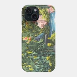 Sarasota Jungle Gardens postcard Phone Case