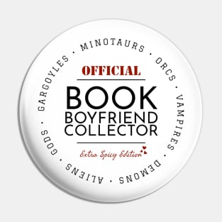 Monstrous Book Boyfriends Pin