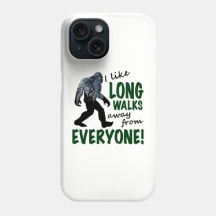 I like Long Walks Phone Case