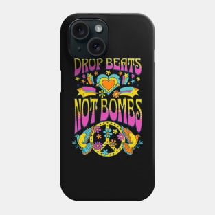 DROP BEATS NOT BOMBS  - Retro Style Phone Case