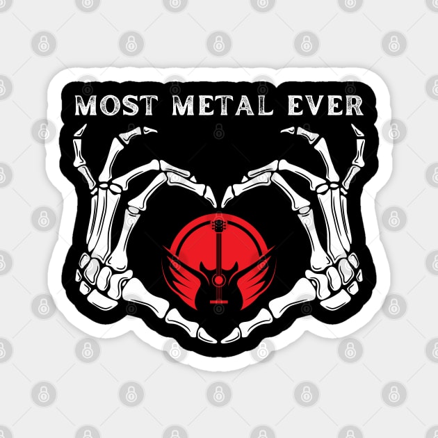 Most Metal Ever Magnet by starryskin