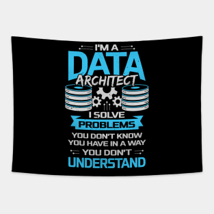 Funny Data Architecture Architect Gift Tapestry