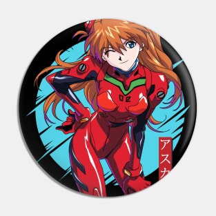 Evangelion - Asuka Langley Pin