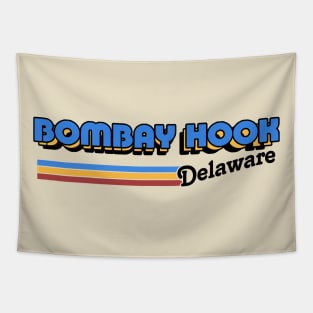 Bombay Hook, Delaware / / Retro Styled Design Tapestry