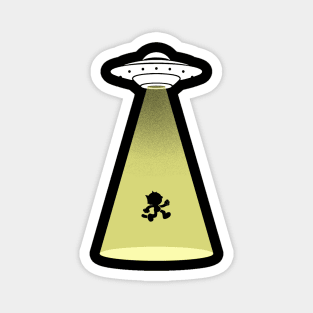 FELIX THE CAT - Alien abduction Magnet