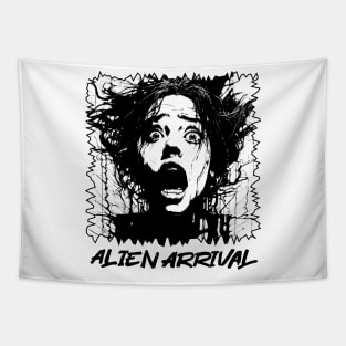 Alien Arrival Tapestry