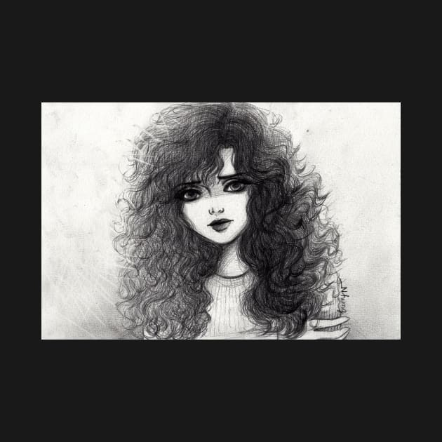 Curly Hair Girl by alien3287