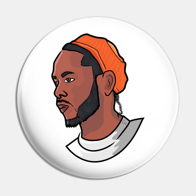 Kendrick Lamar Pin by onategraphics