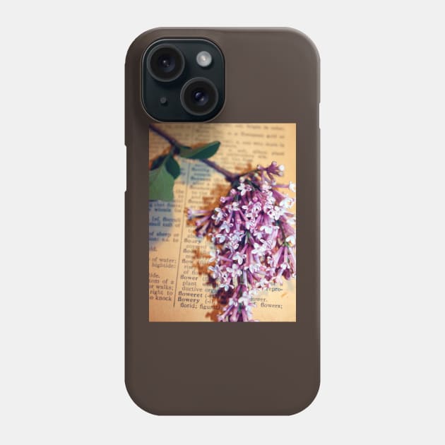 Defining Lilacs Phone Case by ninasilver