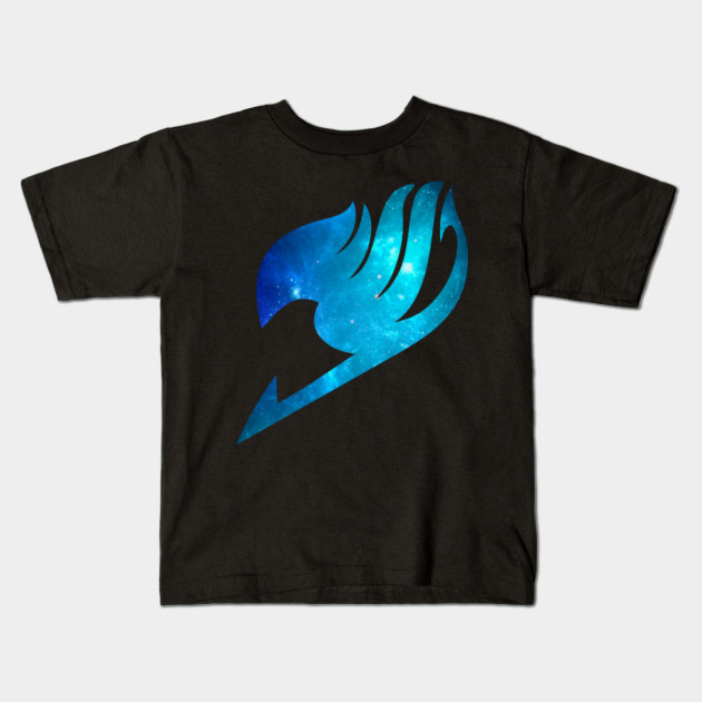 Fairy Tail Galaxy Silhouette Logo Fairy Tail Kids T Shirt Teepublic