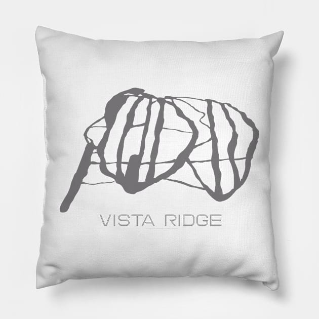 Vista Ridge Resort 3D Pillow by Mapsynergy