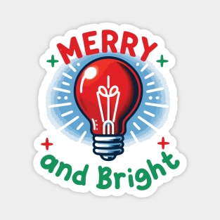 Merry and Bright Magnet