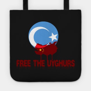 FREE THE UYGHURS SHIRT. Tote