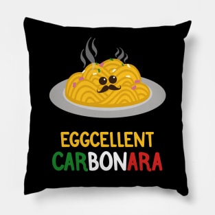 Italian Carbonara Pasta | Funny Italy Gift Ideas Pillow