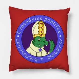 Crocodylus Pontifex Pillow