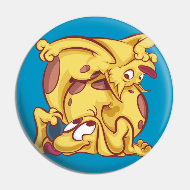 catdog Pin by majanation