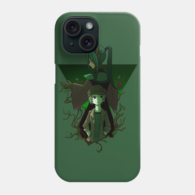 Anime Higher Being and Young Man Phone Case by TonTomDesignz