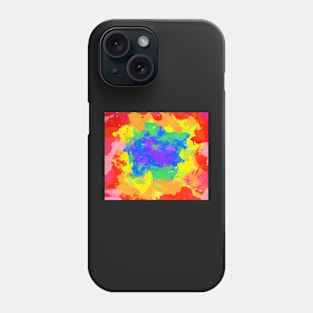 Color Paint Splash Phone Case