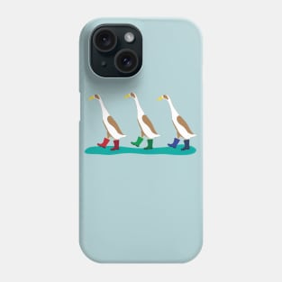Puddle Jumping Ducks Phone Case