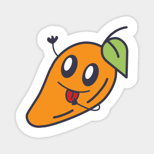 Kawaii mango Magnet