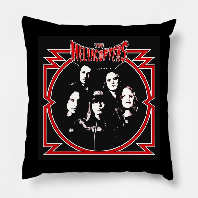 The Hellacopters Pillow by TheGraphicBeauti