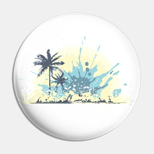 Beach Halo Pin