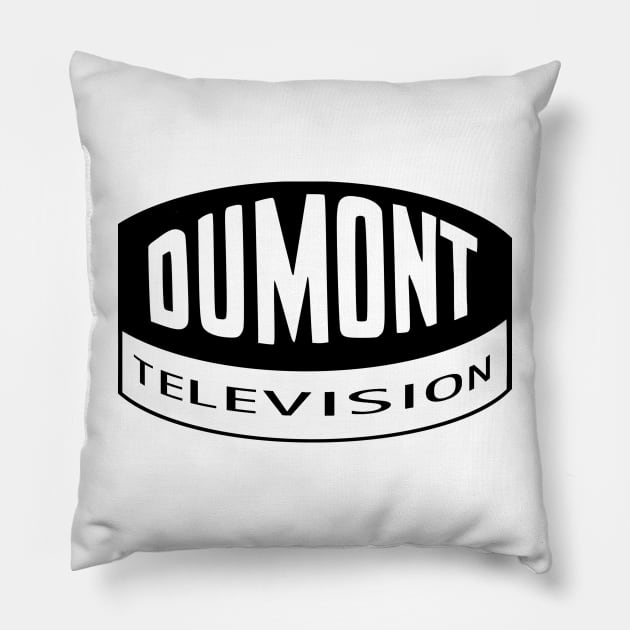 Dumont Televison Network Pillow by fiercewoman101