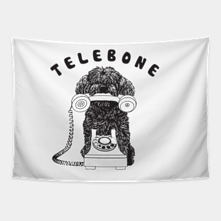 TeleBone by © Buck Tee Originals Tapestry