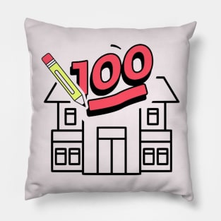 100 DAY OF SCHOOL Pillow