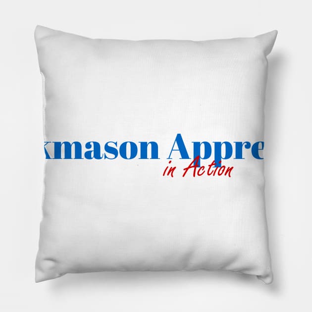 Brickmason Apprentice Job Pillow by ArtDesignDE