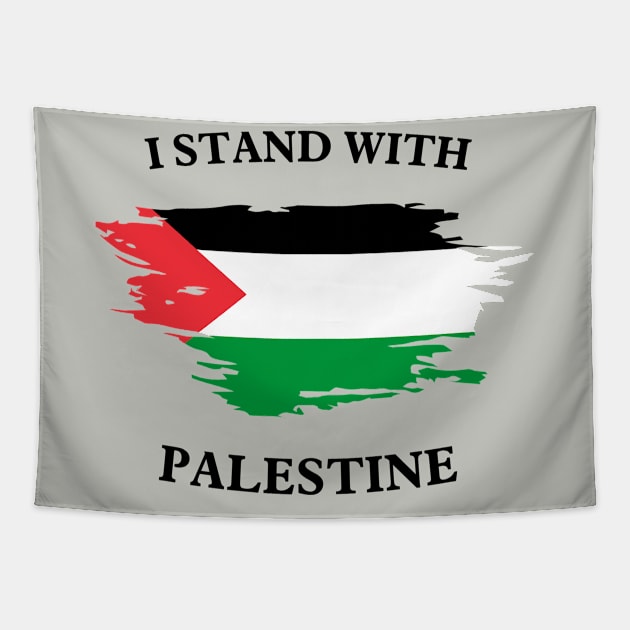 I stand with Palestine Tapestry by Love My..