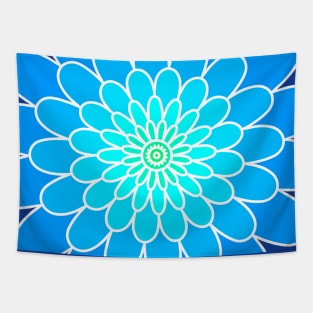 blue flower Tapestry