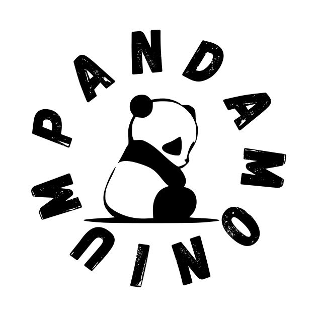 Pandamonium Funny Gift for Gothic Panda Lovers Pandemonium by nathalieaynie