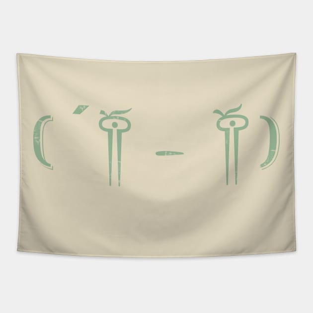 Crying Kaomoji/Emoji Tapestry by AniReview