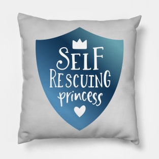 Self Rescuing Princess Geek Girl Pillow