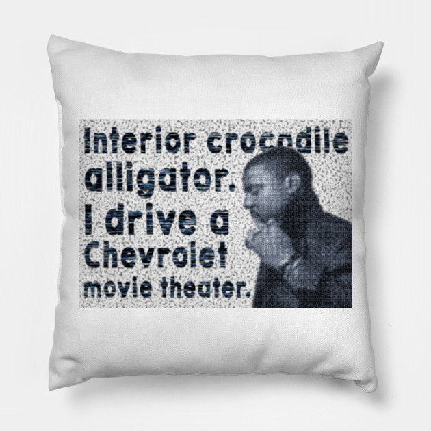 Interior Crocodile Alligator White Bg